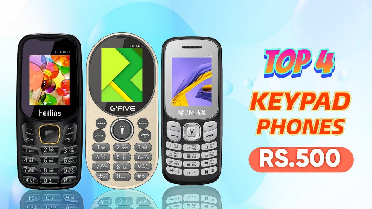 Top 4 best keypad phone under 500 | Best keypad phone 2026 under 500
