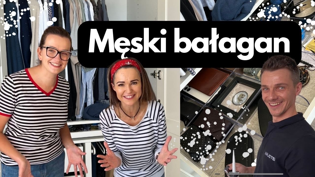 Decluttering i organizacja męskiej szafy