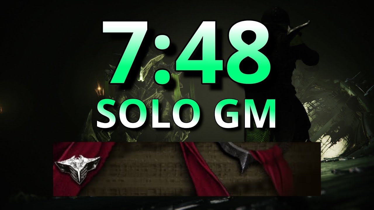 Solo Sunless Cell Grandmaster in 7 Minutes! (7:48 Plat, WR)