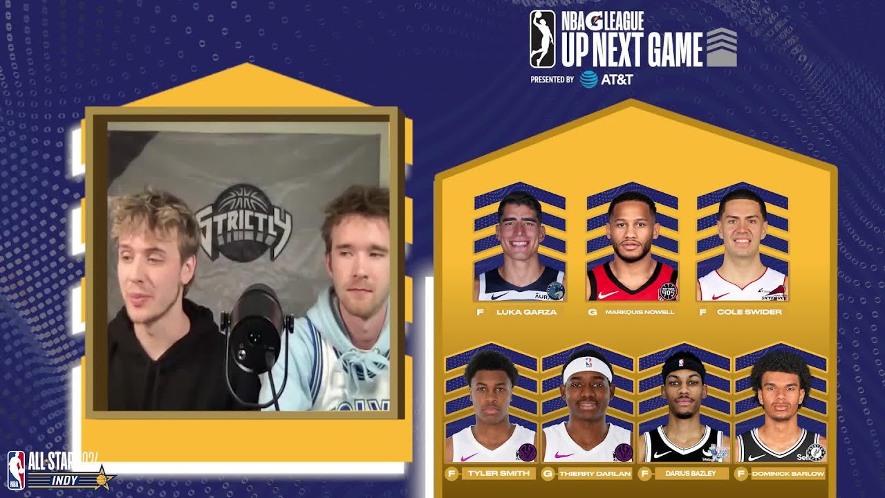 NBA G League Up Next Game Draft: Team Strictly