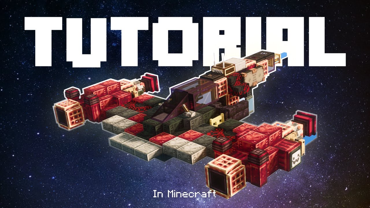 Space Ship Tutorial in Minecraft | Create & Trackwork Mods