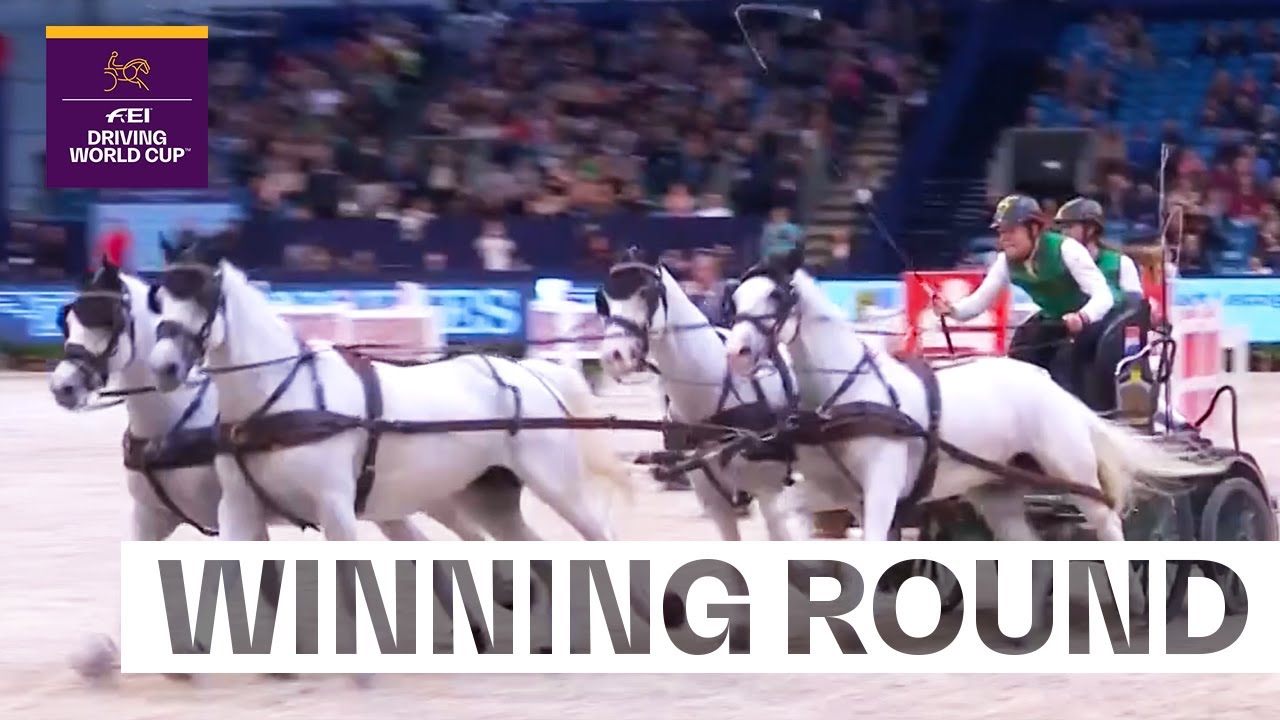 Close Finish: Chardon Retakes Title! | Winning Round | FEI Driving World Cup&trade; Final 22
