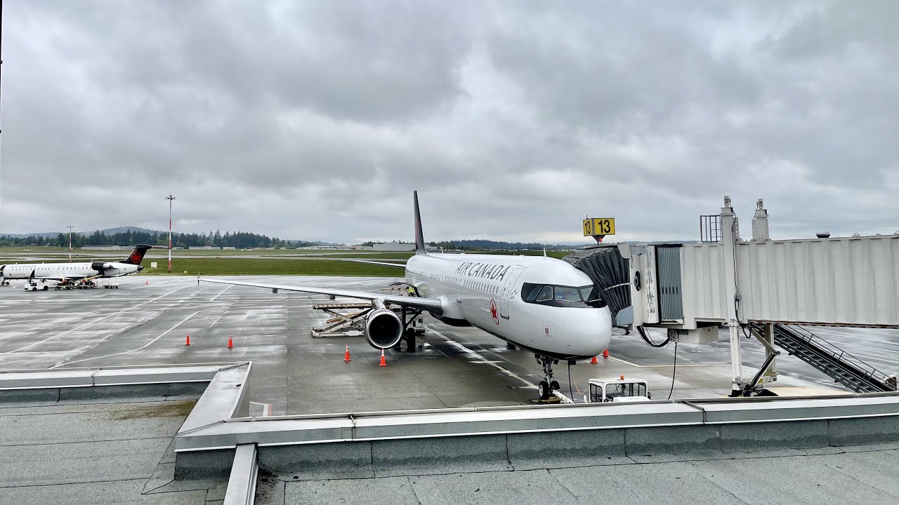 Виктория — Торонто | Air Canada Airbus A321-200 Предпочтительные места | Эконом-класс, полный спе...