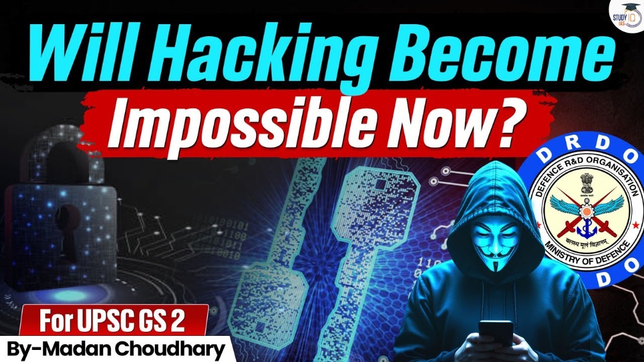 DRDO + IIT Delhi Successful Operation | 1 KM Hack-Proof Quantum Communication&nbsp;Breakthrough | StudyIQ