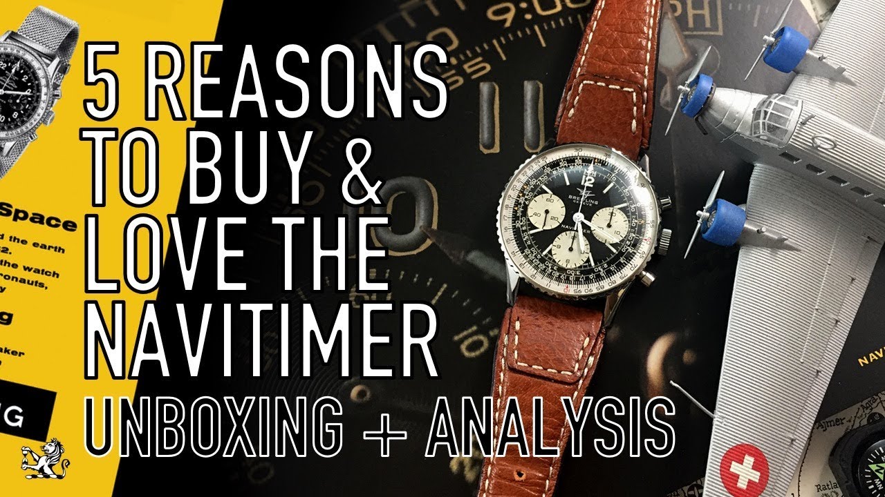 5 Reasons To Buy & Why I LOVE The Breitling Navitimer + 806 Unboxing