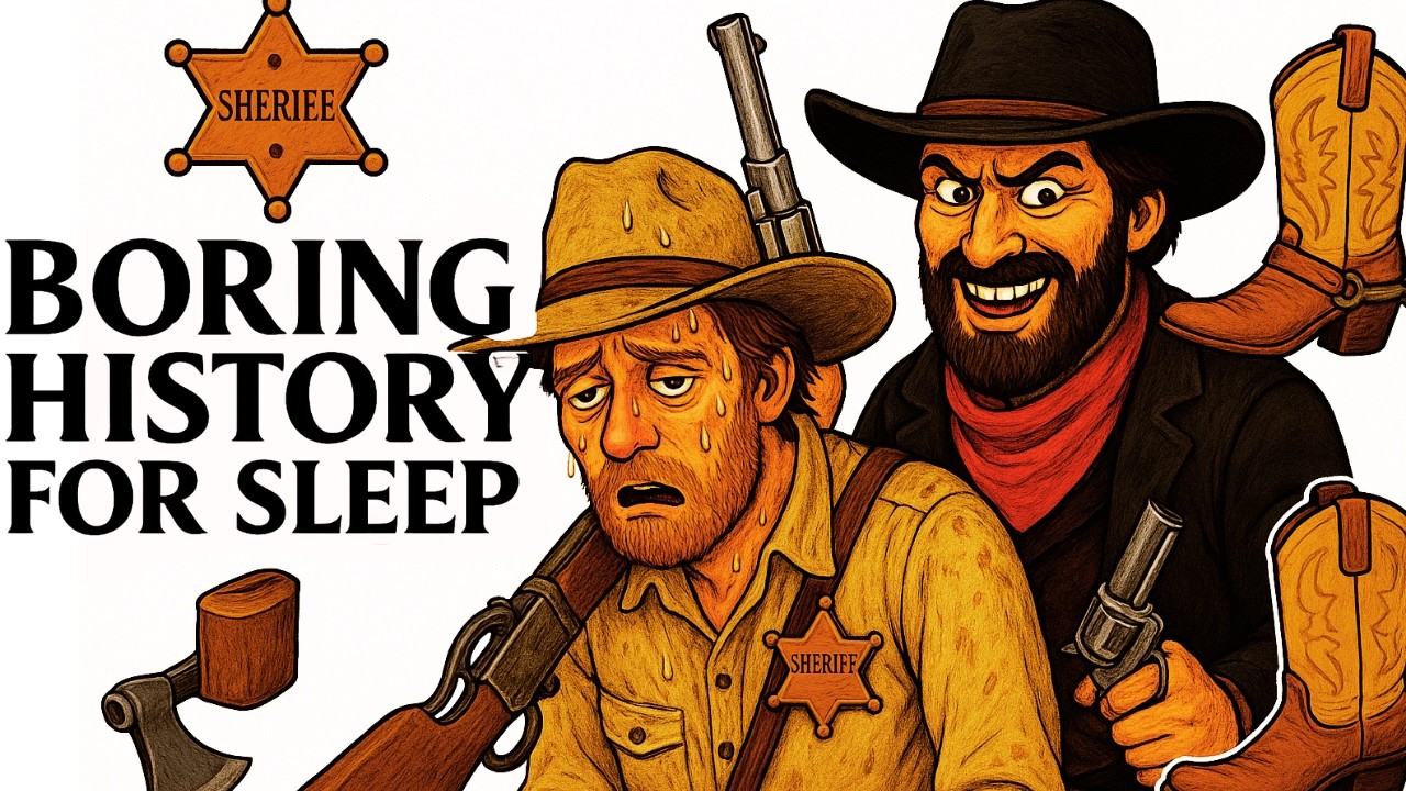 Boring History For Sleep |  Why it SUCKED to be a Sheriff in the Wild West