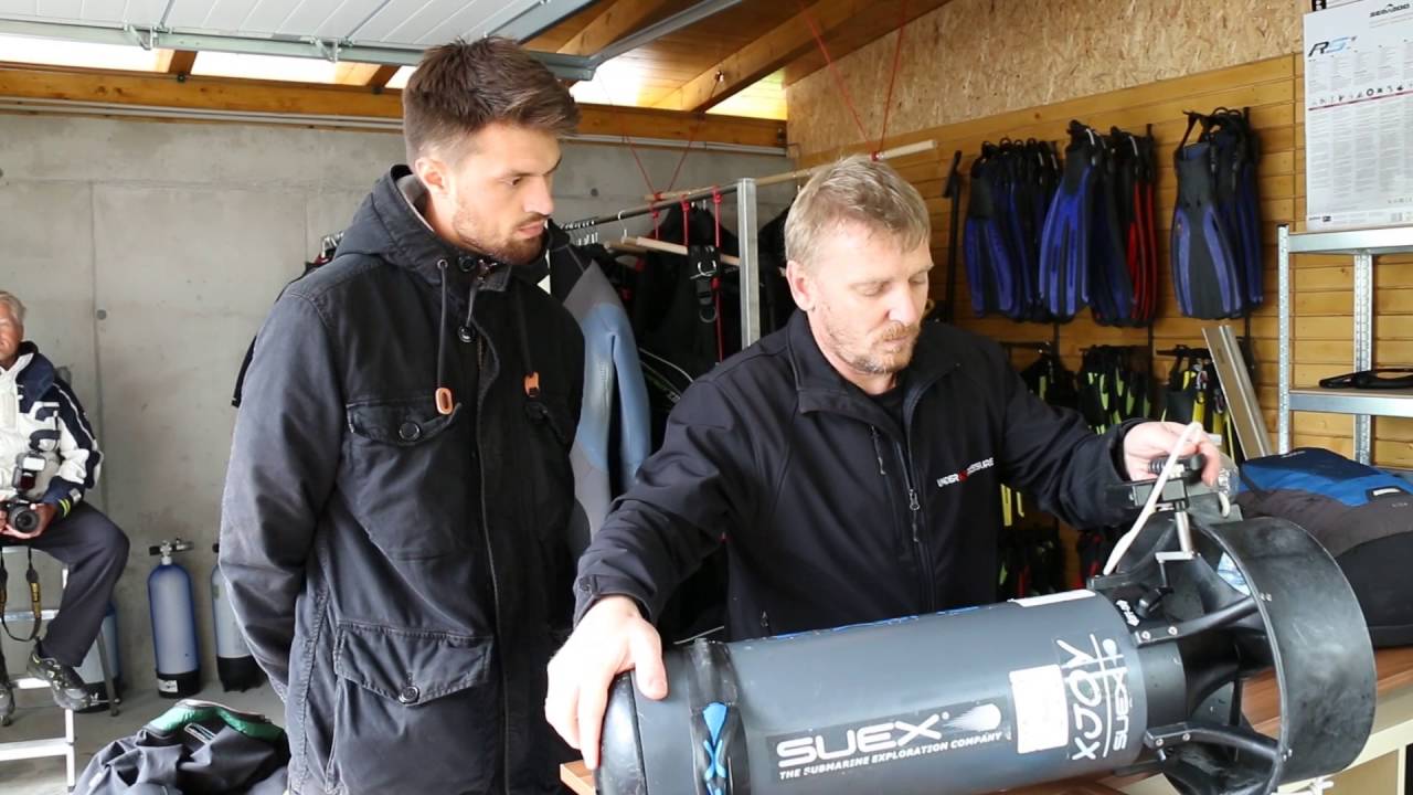 TAUCHEN-Scootertest Behind the Scenes Part1 - Suex, Seadoo