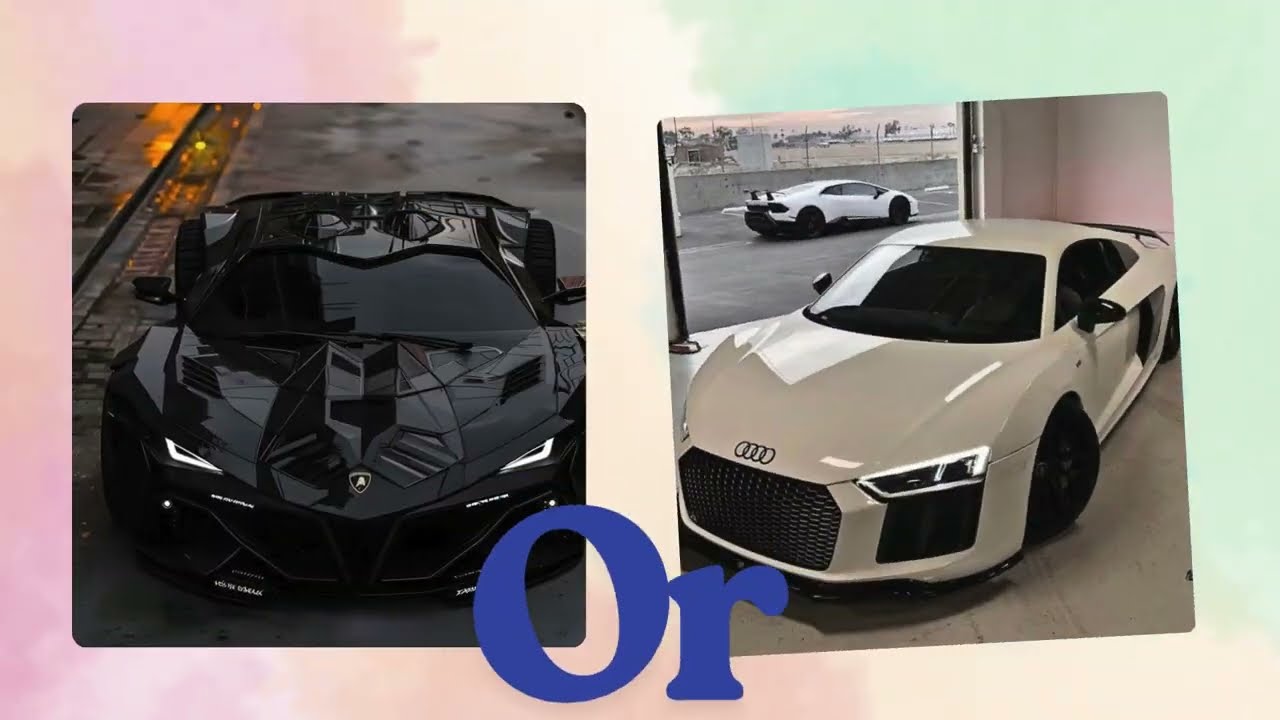 Choose Anyone Color Black and White | White vs Black 
