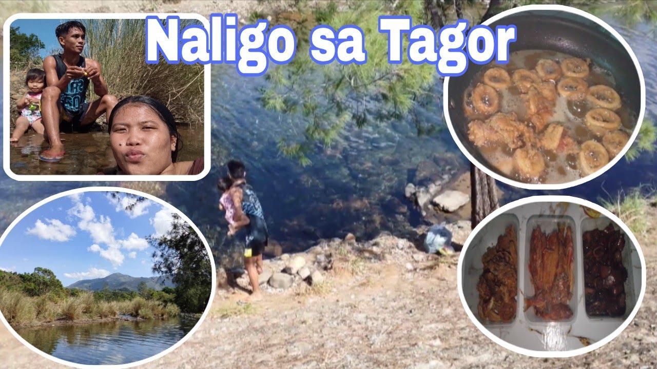 Nag luto ng kalamares | Naligo sa Tagor