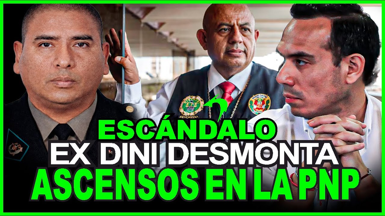 🚨ESC&Aacute;NDALO! EXDINI OMAR ROLDAN DESMONTA ASCENSOS EN LA PNP, JER&Iacute; REPUDIADO EN AYACUCHO