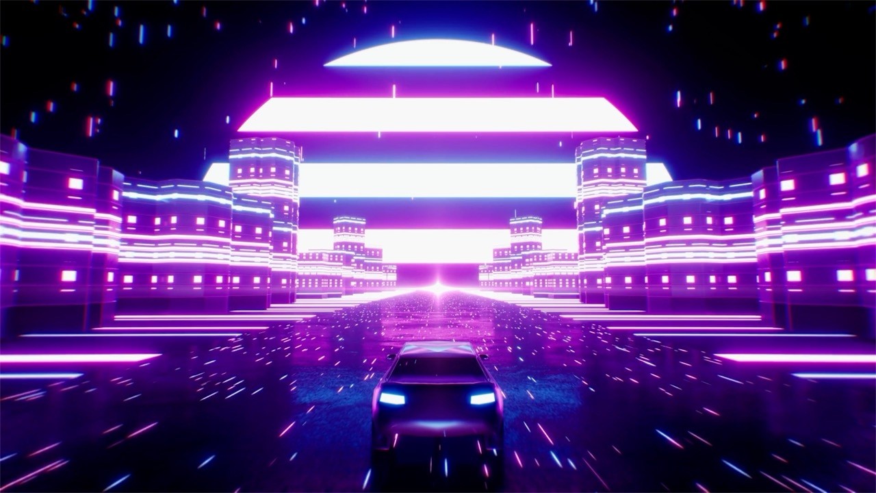 Neon Cyberpunk Drive 4K 🚗 Futuristic Synthwave City Visual