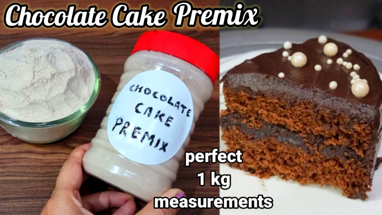 Chocolate Cake Premix | 1 kg Chocolate Premix Cake Recipe
