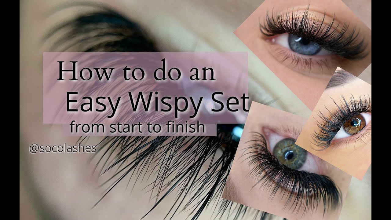 Учебное пособие по Wispy Lash Map || Давайте наращивать ресницы вместе с Дженой Кэш!