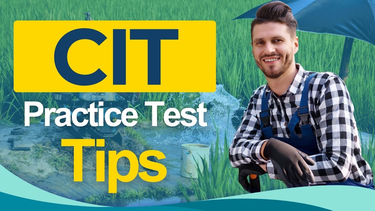 CIT Certification Practice Test 2026 - Certified Irrigation Technician All You Need to Know