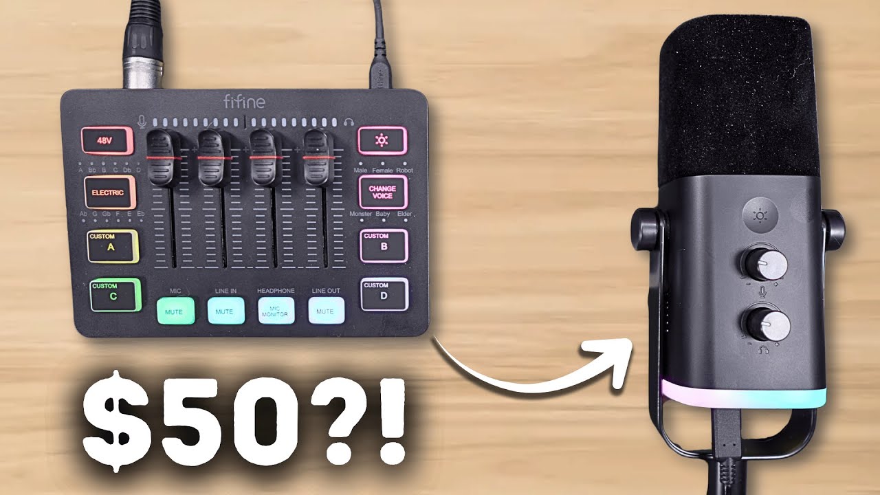 Best Budget Audio Mixer for Streaming & Gaming | Fifine SC3 Review