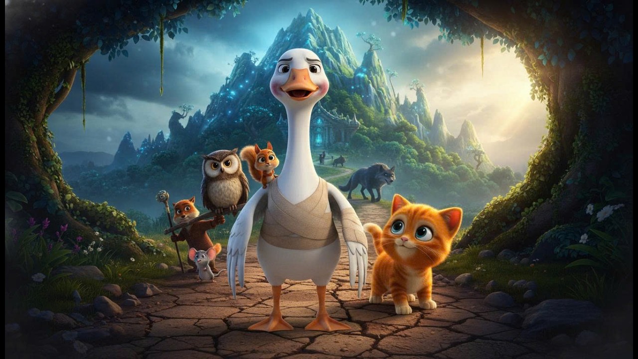 Must See: Cat Sunny Saves an Injured Goose - Heartwarming Adventure | Amazing Animal Rescue