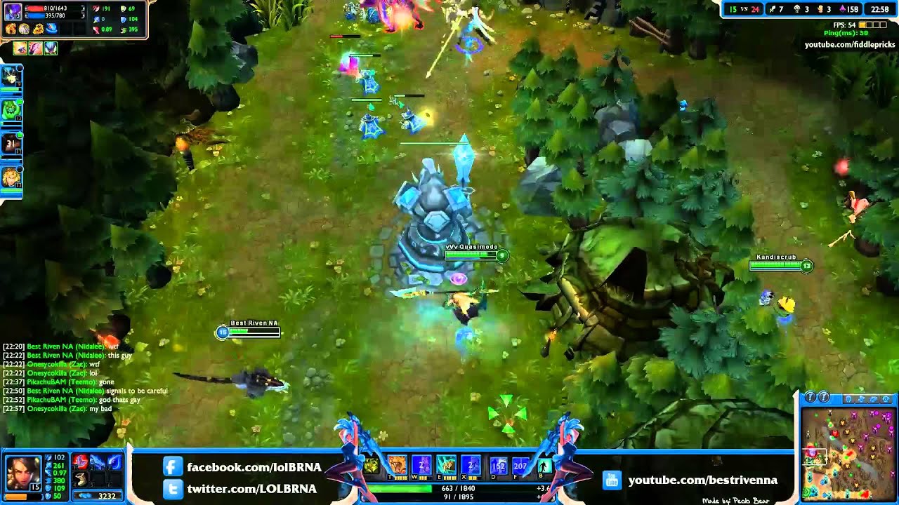 Best Riven NA- Nidalee vs Gangplank Mid (Diamond I)