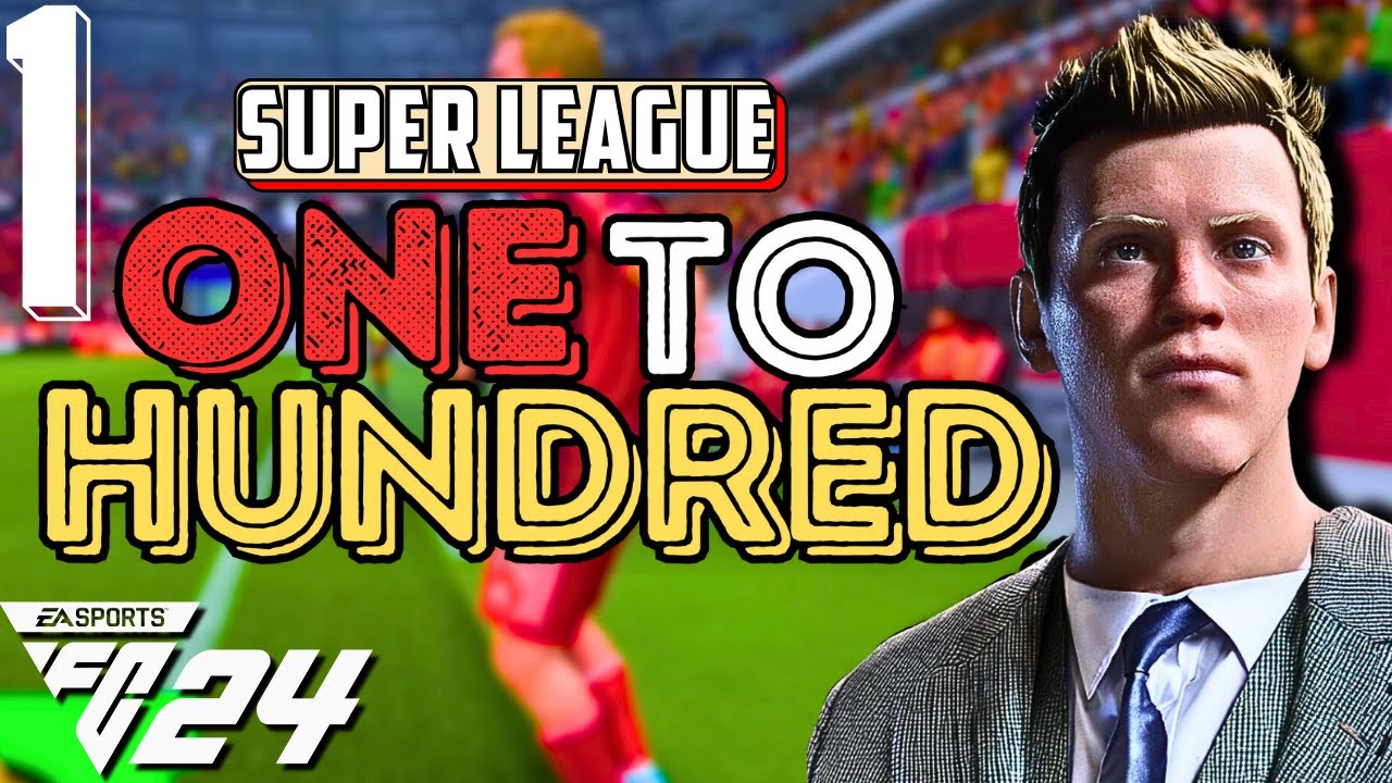 SUPER LEAGUE BEGINS!: 1To100 FC24 Player Career | Episode 1
