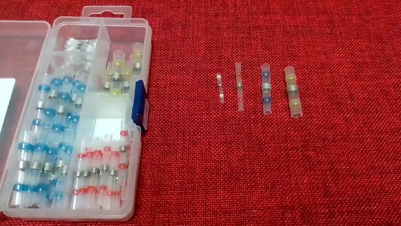 Connettori termorestringenti autosaldanti