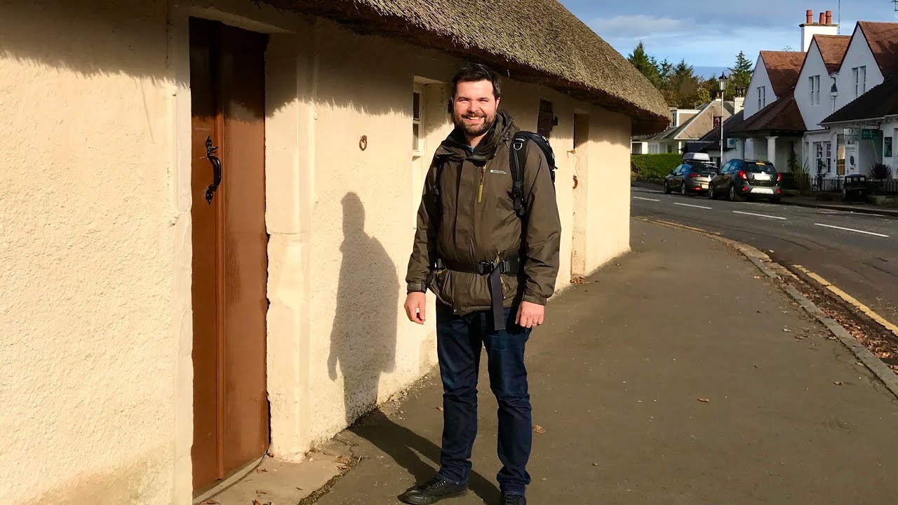 ROBERT BURNS COTTAGE, Birthplace, Gardens & Museum, Ayrshire, SCOTLAND. Take a look...