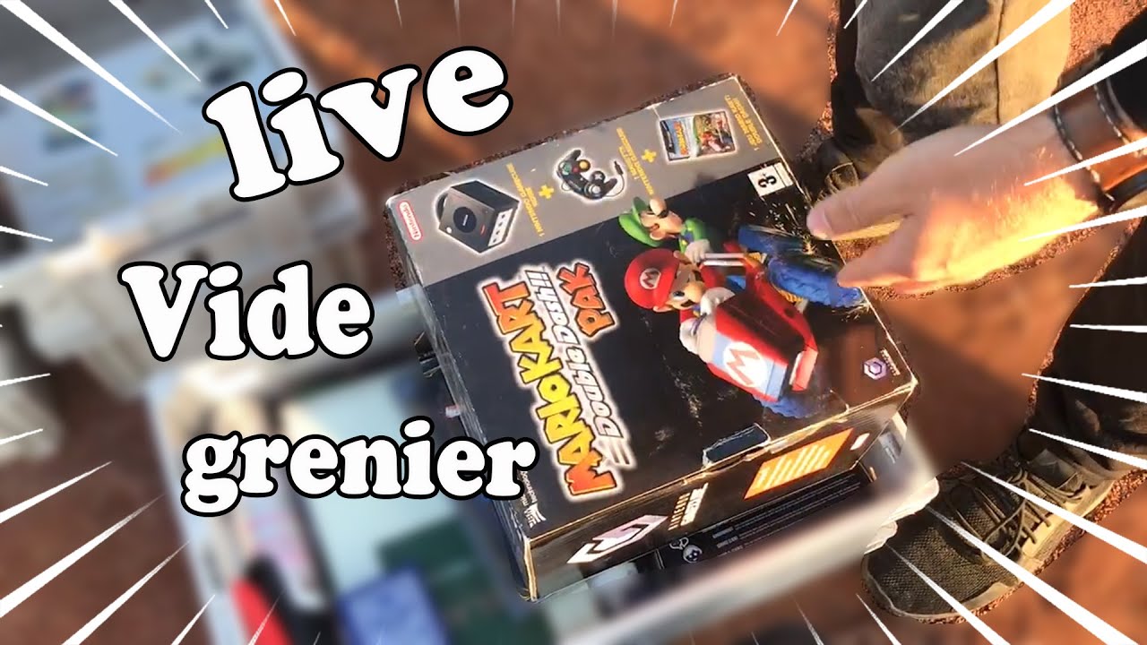 LA CHANCE ME SOURIT &Agrave; NOUVEAU !!! LIVE VIDE GRENIER