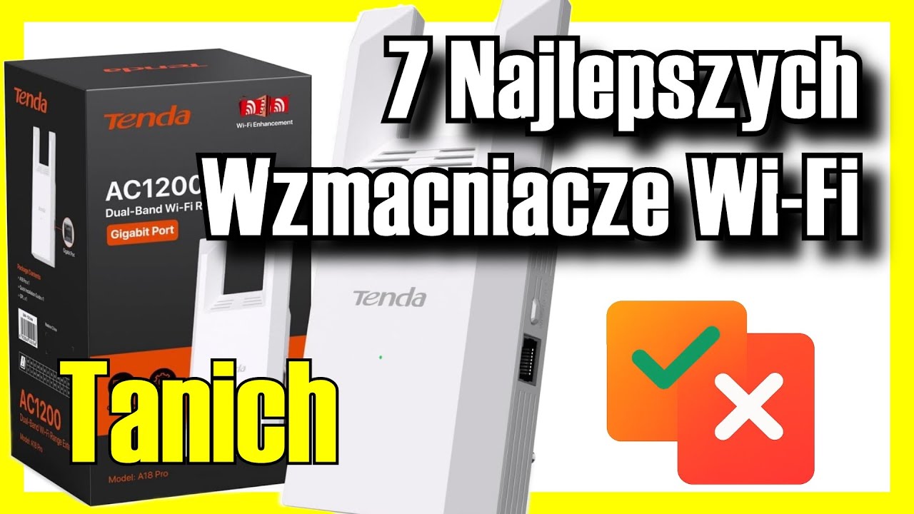 📡 7 NAJLEPSZYCH Wzmacniaczy Wi-Fi W DOBREJ CENIE na Amazon [2026]✅[Jakość/Cena] Internet Dom