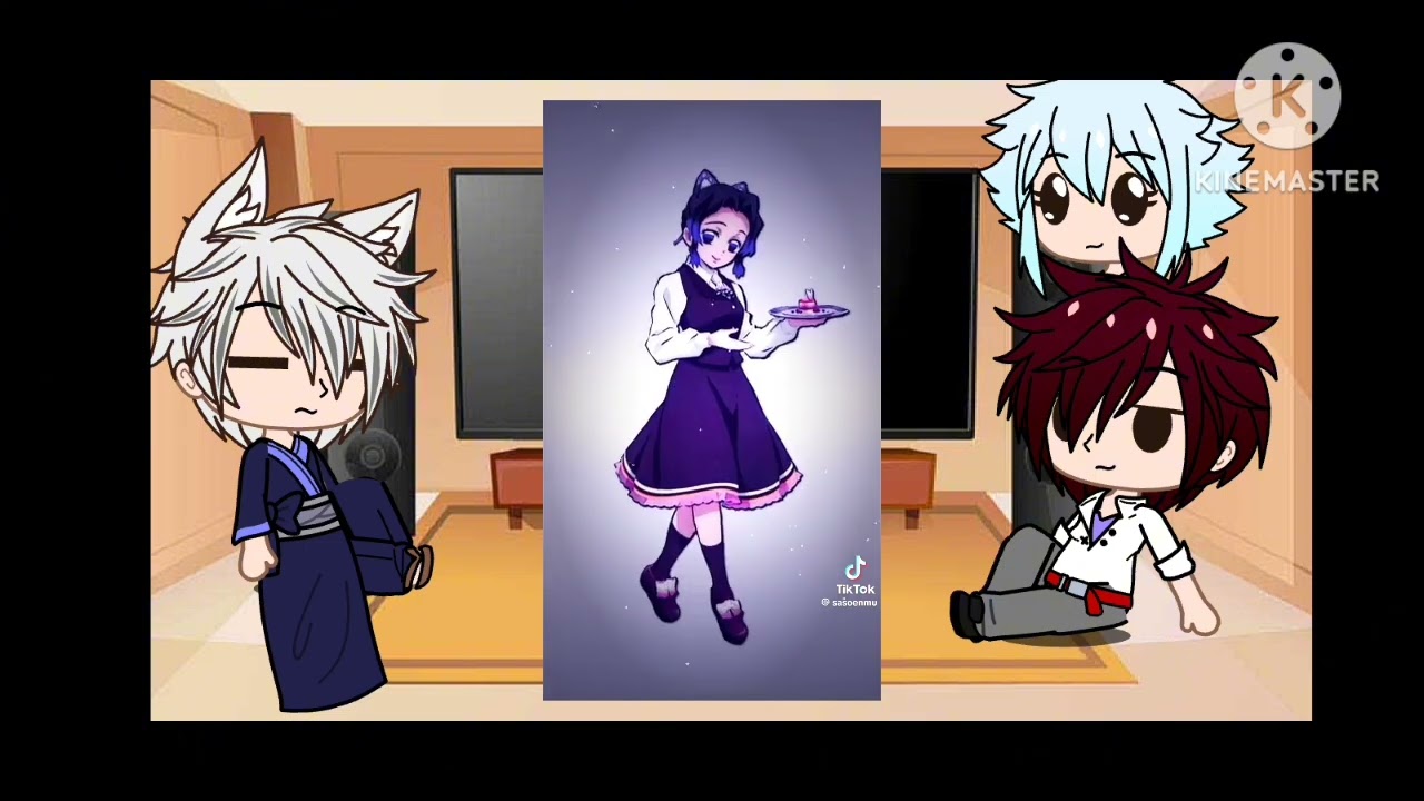 Kamisama kiss react to Nanami as shinobu
