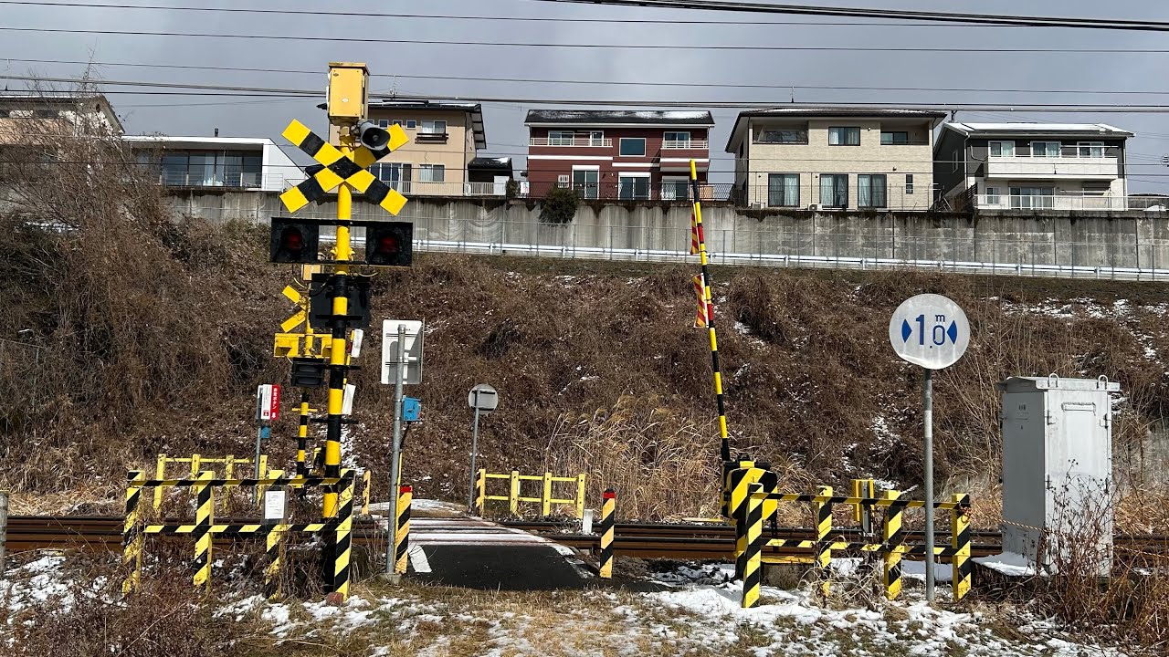【行き止まり？】名鉄広見線　善師野5号踏切