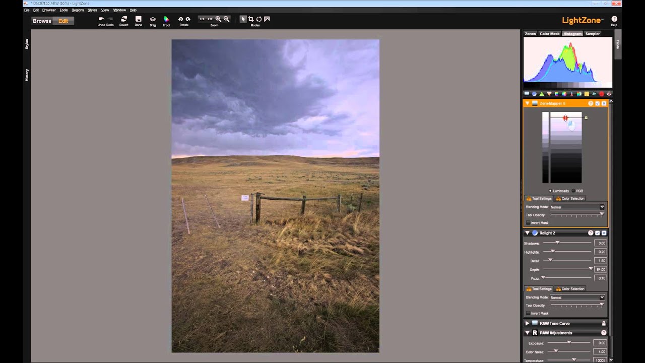 LightZone Relight Tool, Part 1  Basics