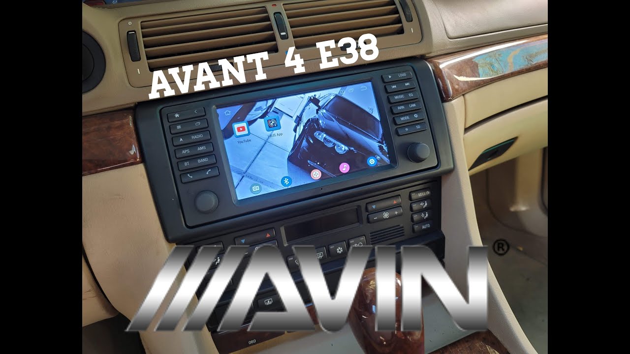 AVANT 4 Multimedia Navigation System for BMW 7-Series E38 DIY