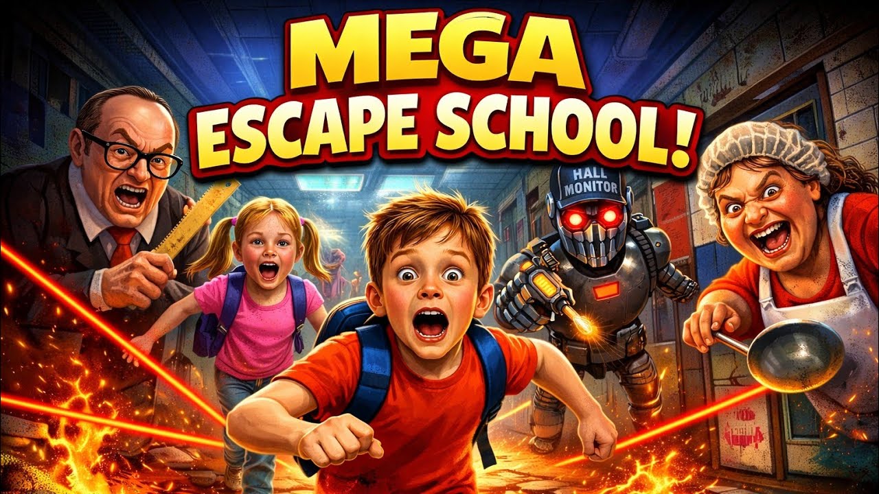 Roblox Escape Mega School Part 1