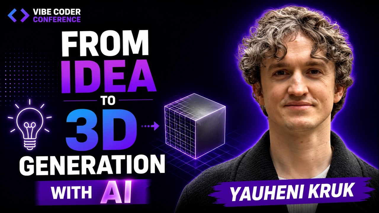 AI-пайплайн для 3D-контента: от идеи до 3D-генерации | Евгений Крук