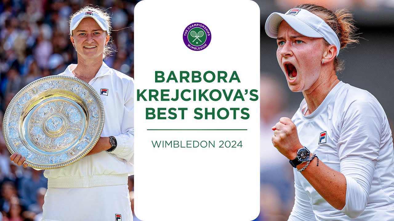 Brilliance from Barbora | Krejcikova's Best Shots from Wimbledon 2024