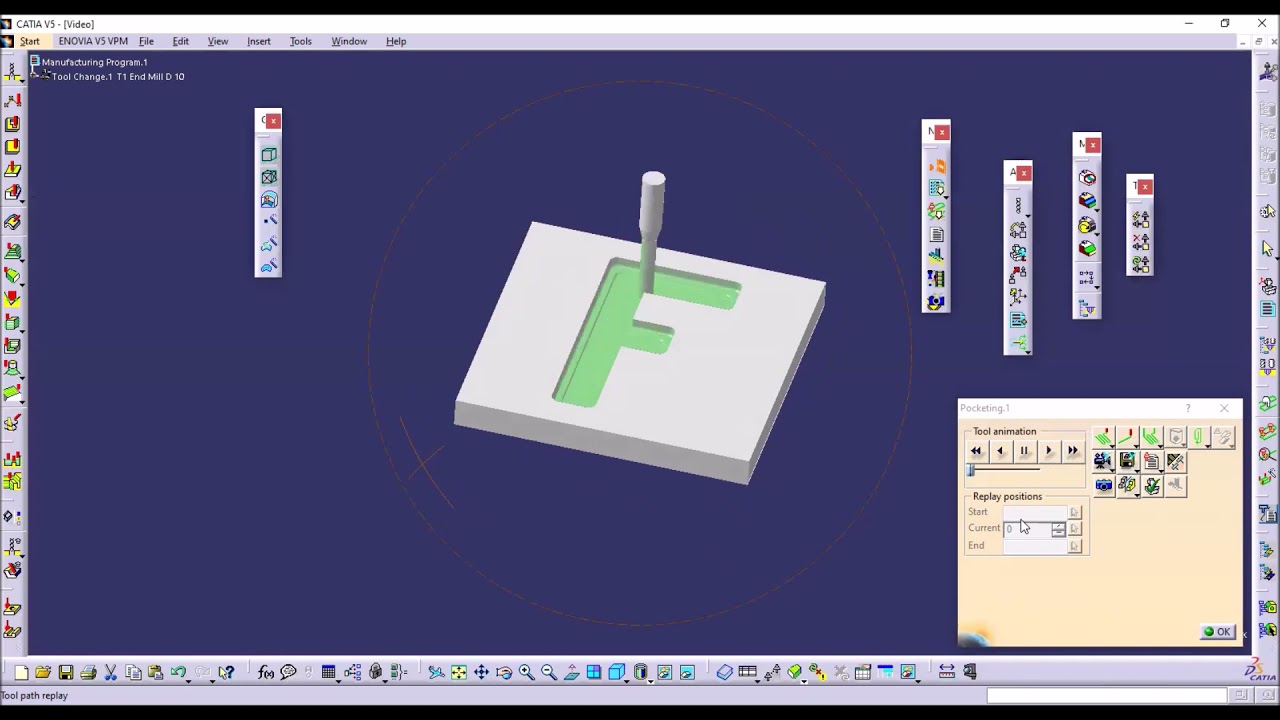 Generar Código CNC Desde Cero Con CATIA V5 Control Numérico