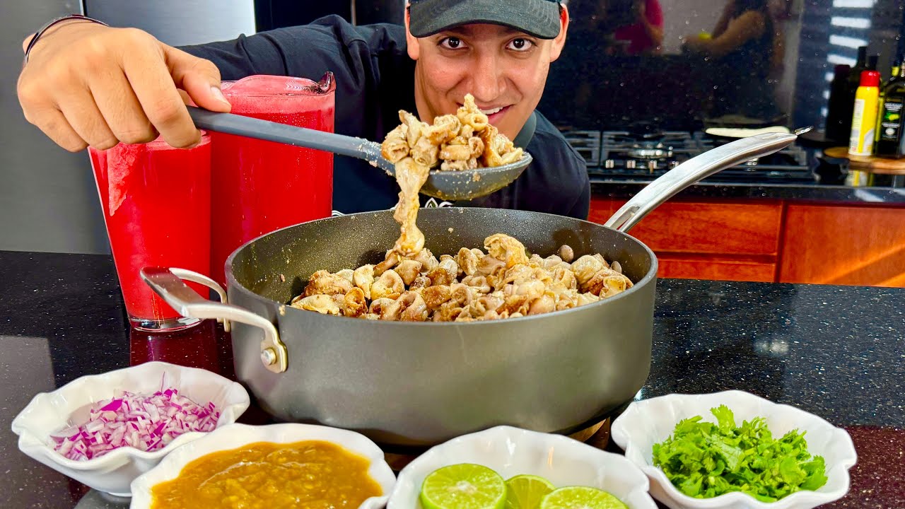 Unos tacos de tripita y a pescar