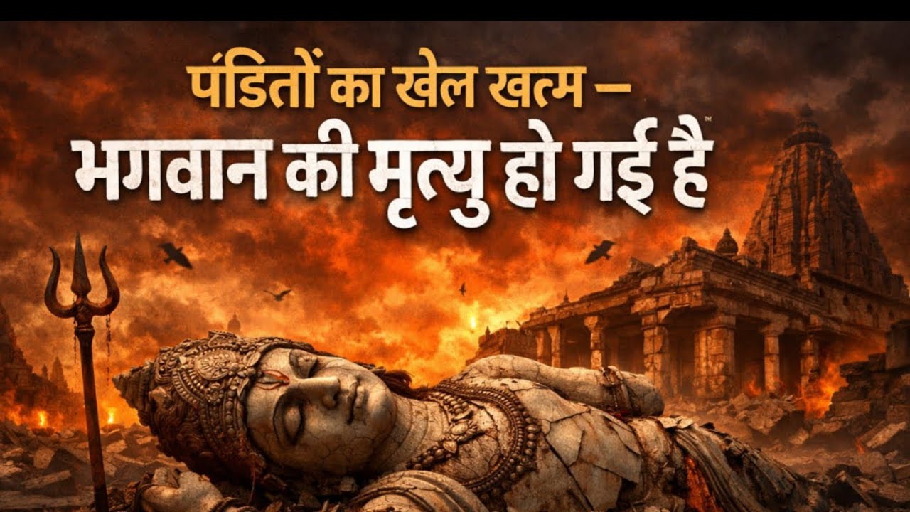 भगवान नहीं मरे, तुम्हें धोखा दिया गया है,Panditon ka Game Over – God Is Dead!