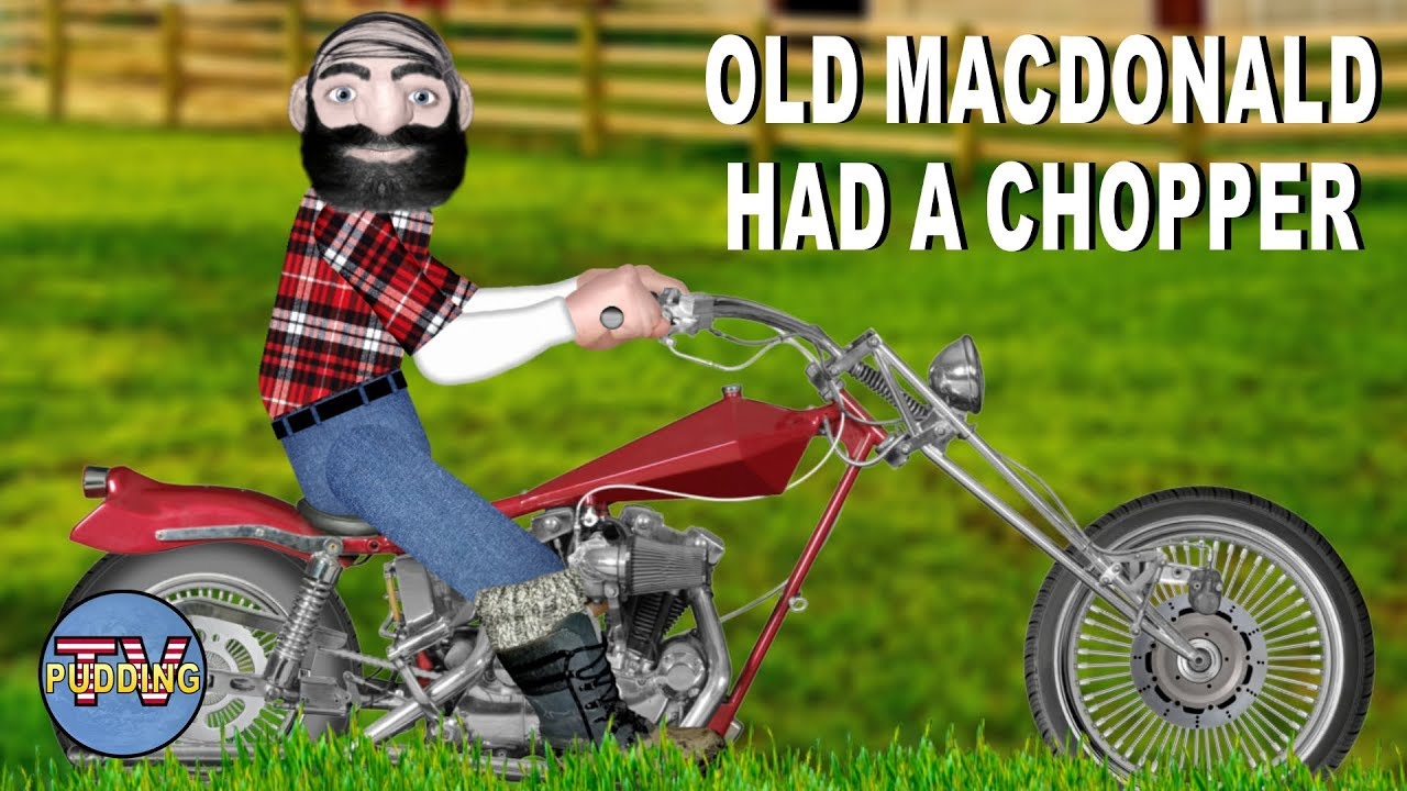 Old MacDonald had a chopper | Children's Songs with Animation