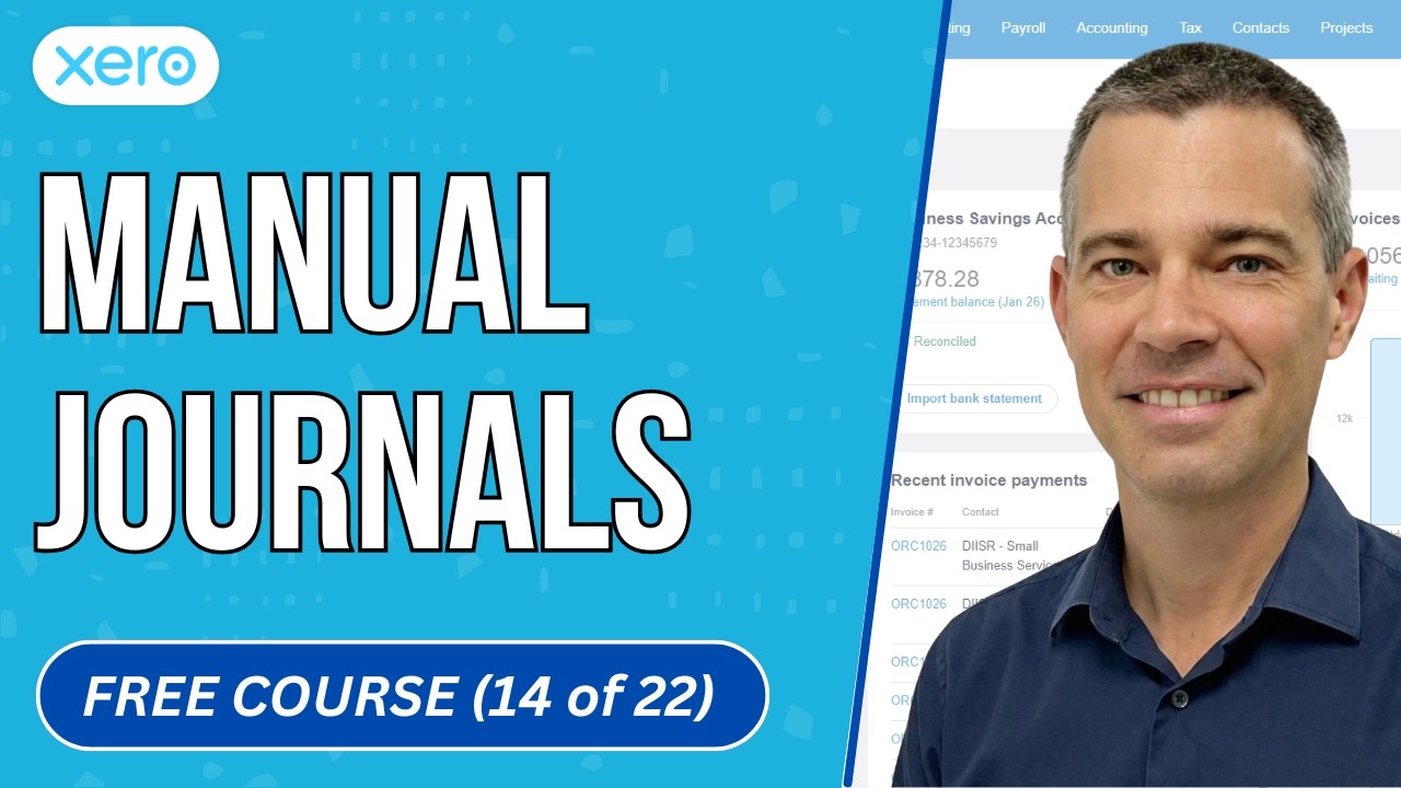 Xero Journals — как создавать и публиковать журналы вручную