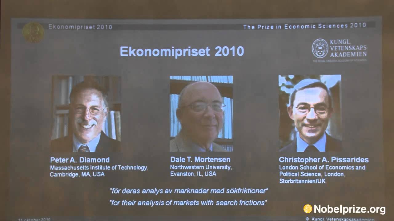 2010 Prize in Economic Sciences Announcement.mp4