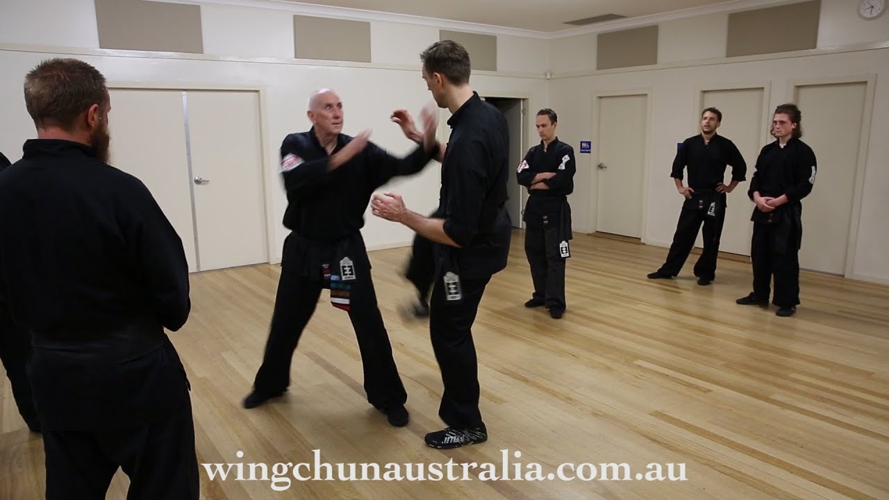 Triangle Step Entry_Bridging Kick_Bridging Hand_Technique 1_Yong Chun Pai Kung Fu