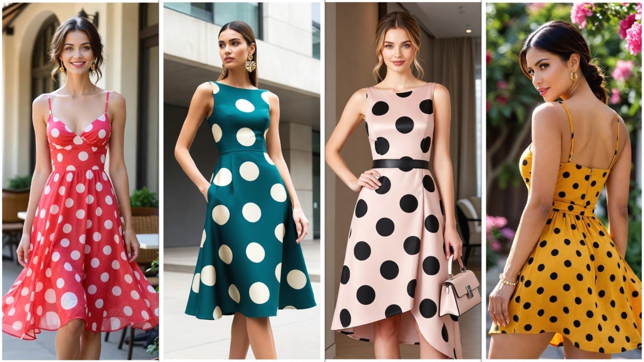 CLIC 10 VESTIDOS CASUALES CON LUNARES QUE ELEVAN TU ESTILO AL INSTANTE 