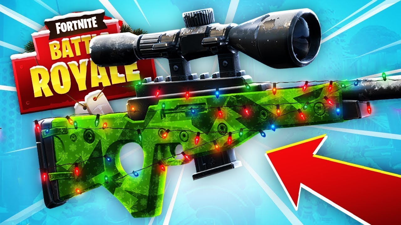 CHRISTMAS SNIPER HUNTING!  (Fortnite Battle Royale)