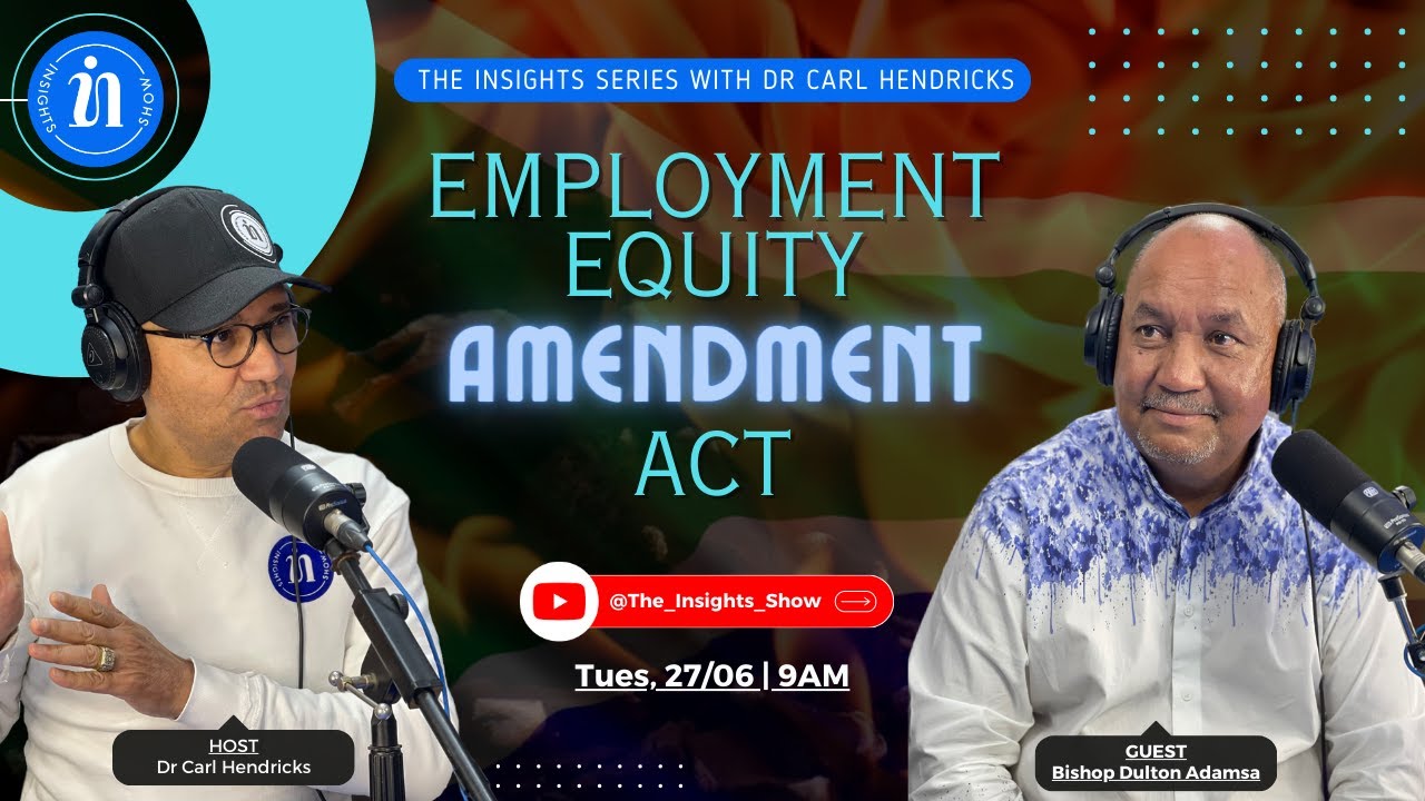 Bishop Dulton Adams weighs in on the Employment Equity Amendment Act | Podcast