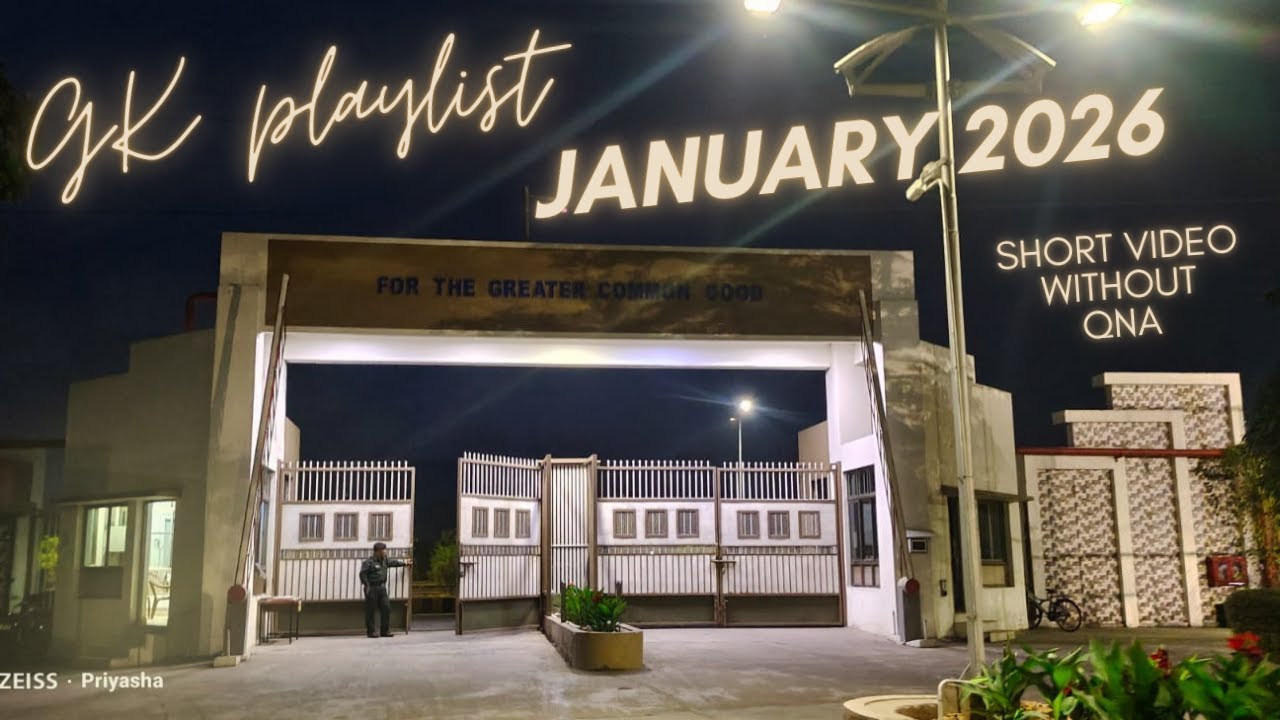 January Current Affairs & Static GK for XAT 2026| XGMT | CMAT| XAT GK Part 1| GK with Priyasha