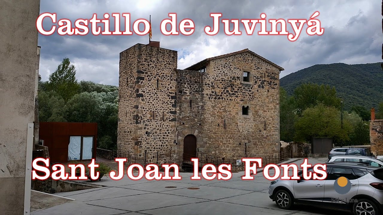 SANT JOAN LES FONTS , CASTILLO MEDIEVAL JUVINÀ  (GERONA  EPAÑA)