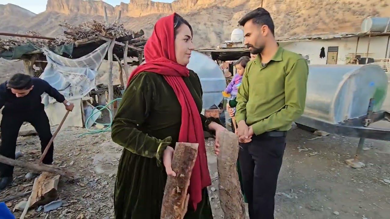 Zahra's visit to her family and meeting her grandmother and uncles, and her visit to Mirza 