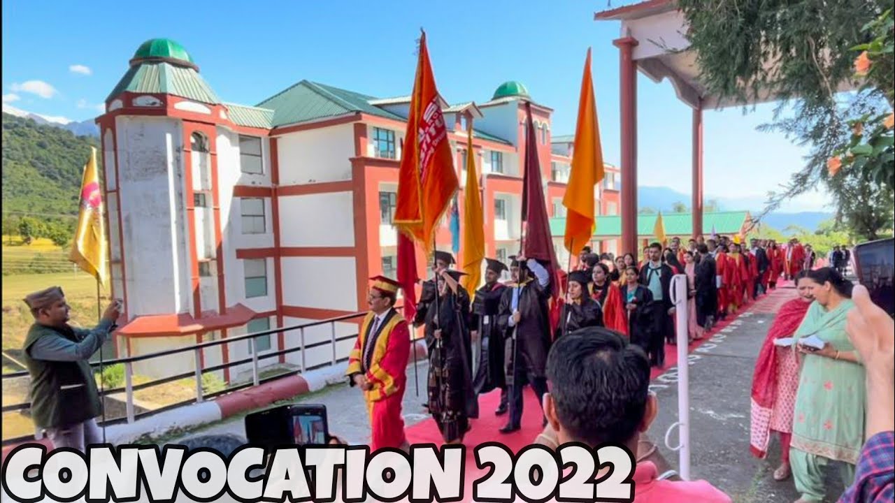CONVOCATION 2022 SSU Palampur || 2nd Convocation || 2022 || SSGI || College Life