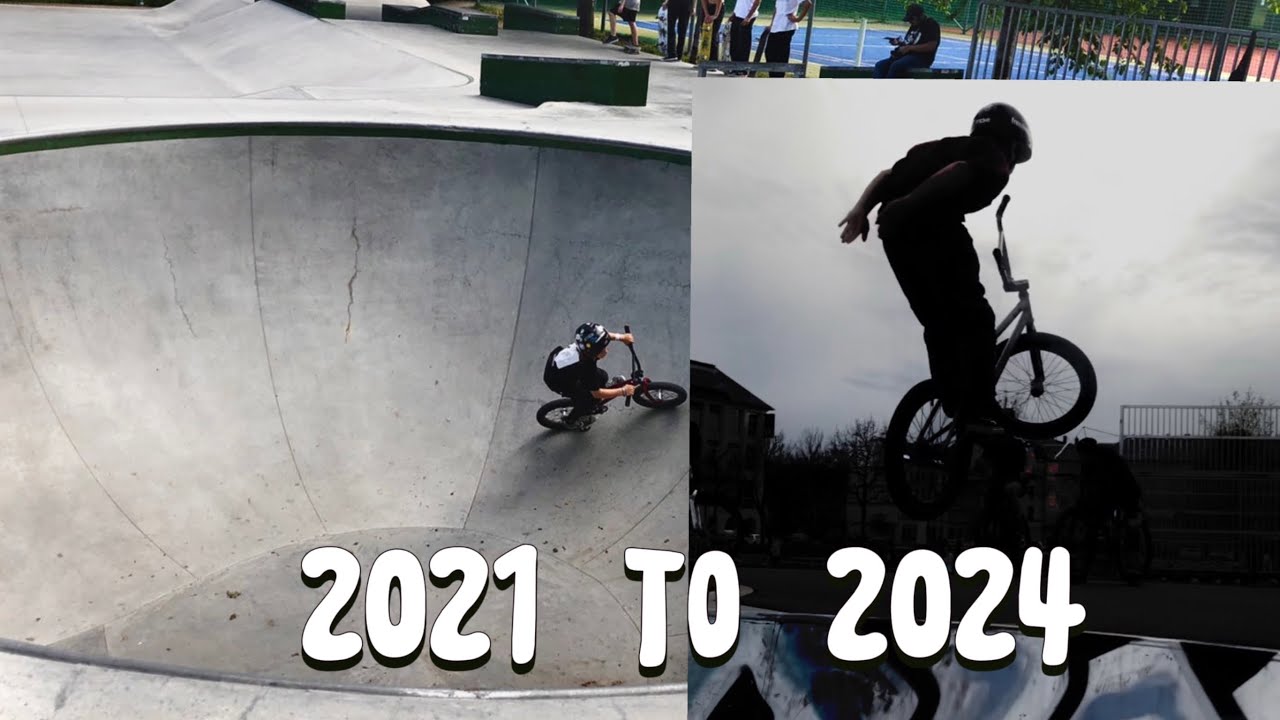 My 3 Year Bmx Progression!