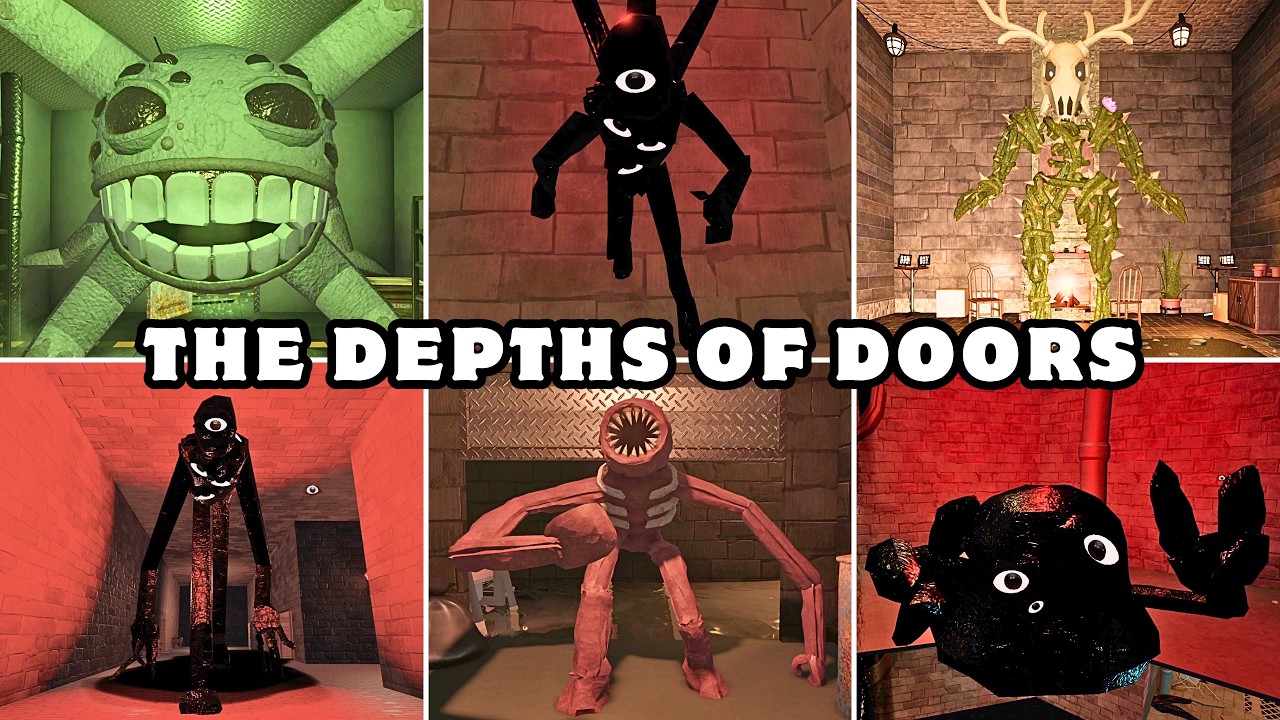 The Depths Of DOORS : ALL FLOORS - Full Walkthrough | ROBLOX