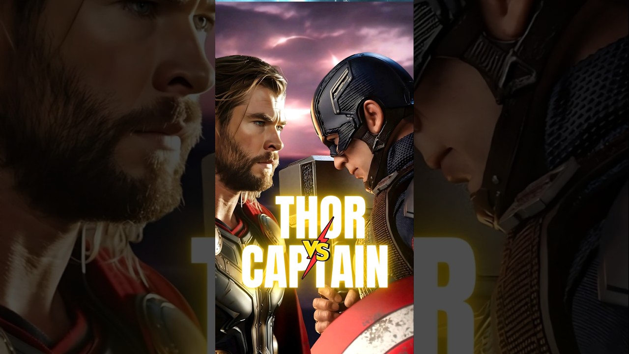 CAPTAIN AMERICA VS THOR | WHO IS GREATEST AVENGER IN MARVEL | CHRIS HEMSWORTH VS CHRIS EVANS